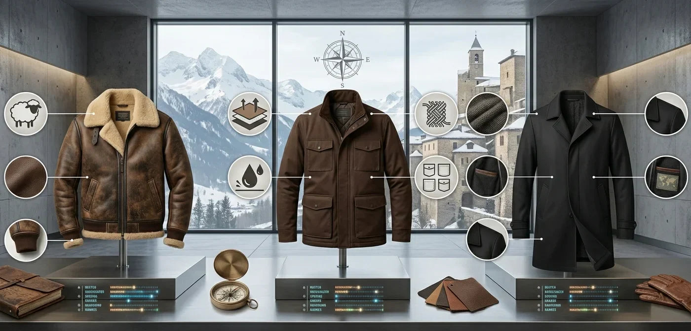 Best Men's Leather Jackets for European Winters: 2026 Buyer's Guide