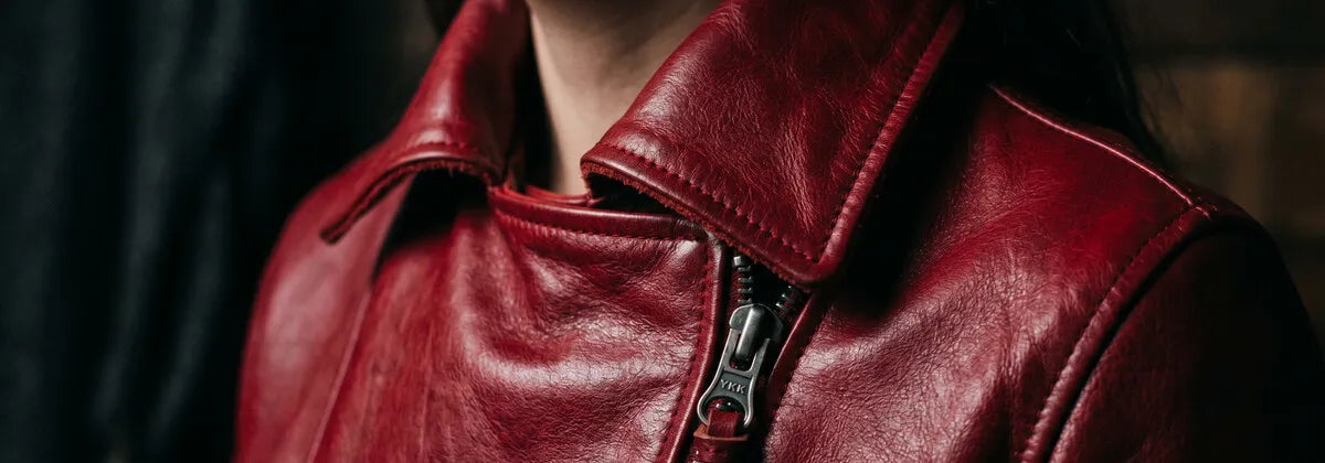 Women's Red Leather Jackets