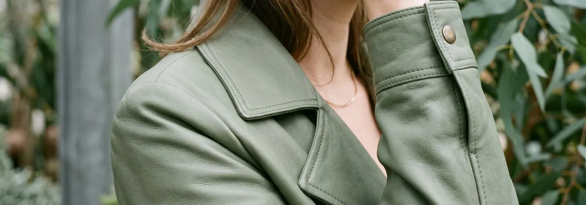 Women's Green Leather Jackets