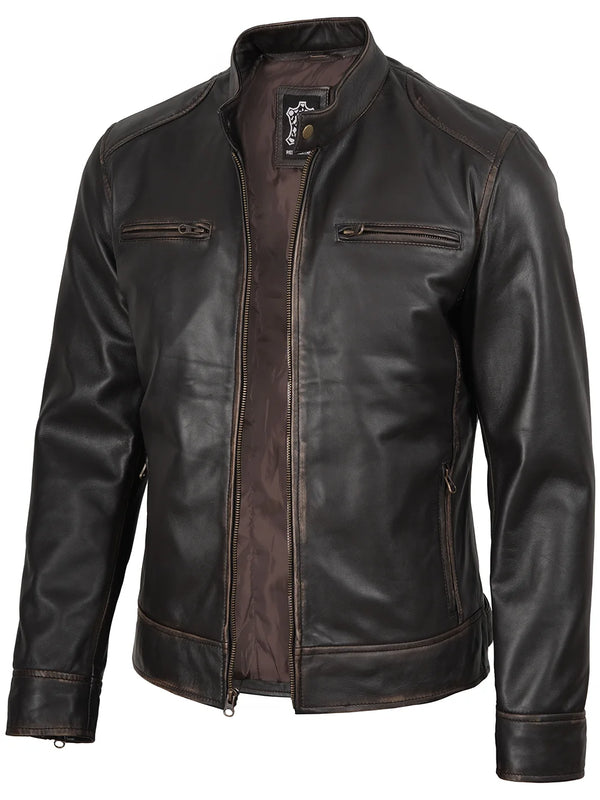 Dodge Men's Biker Jacket