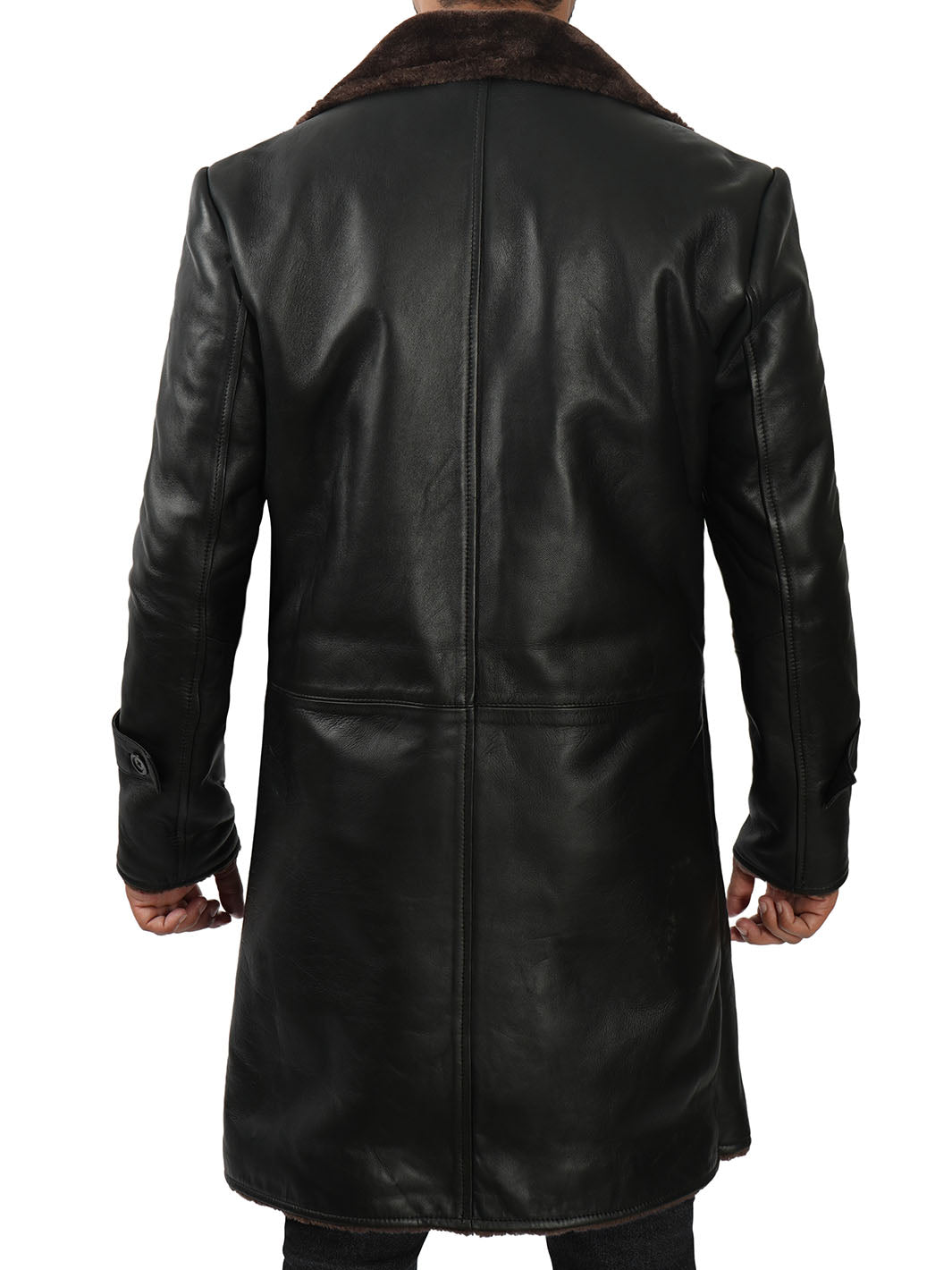 Mens Black Leather Jacket