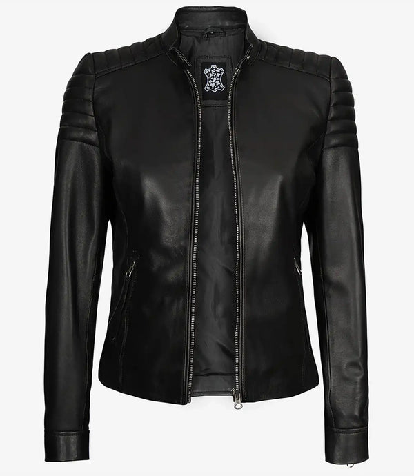 womens black jacket