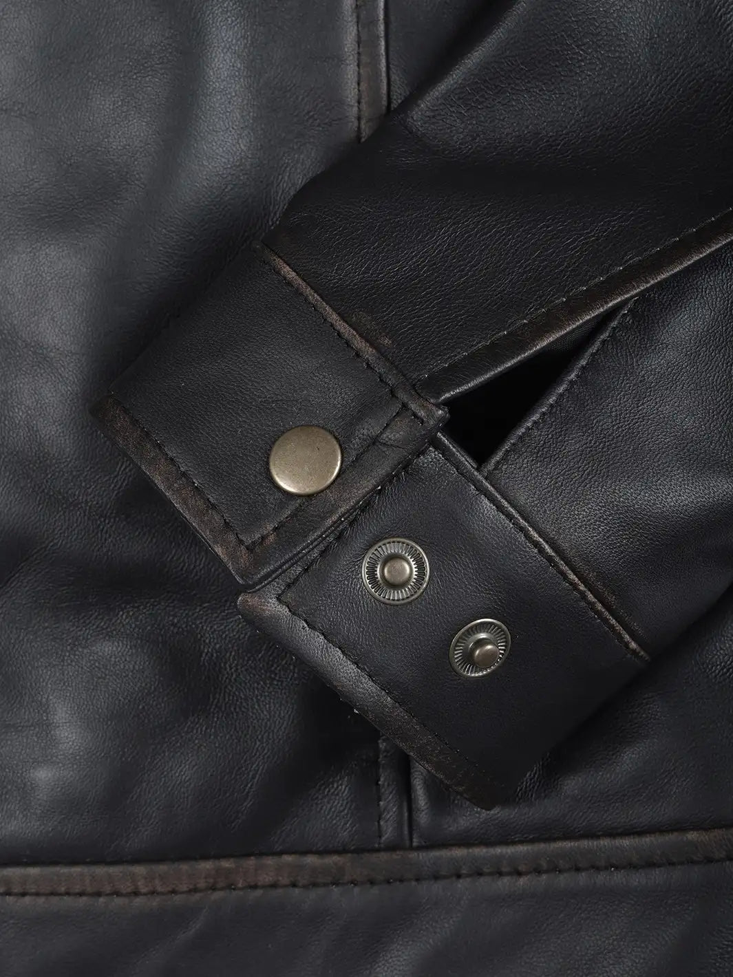 mens dark brown jacket shirt collar