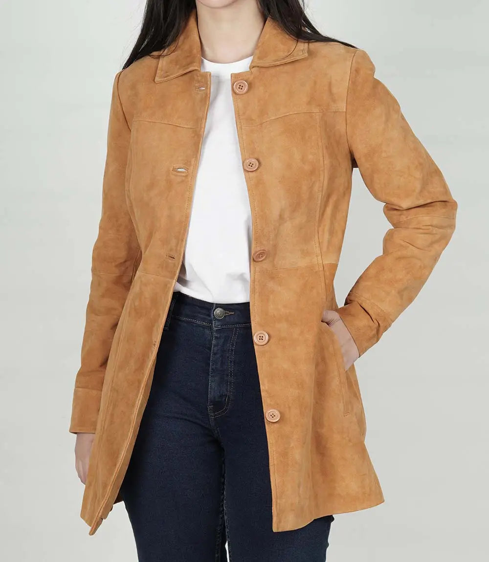 suede jacket for women