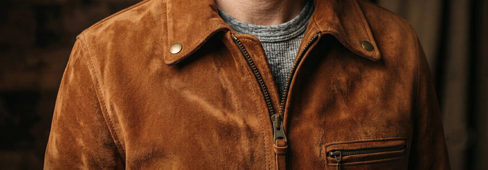 Men's Suede Jackets — 100% Genuine Suede