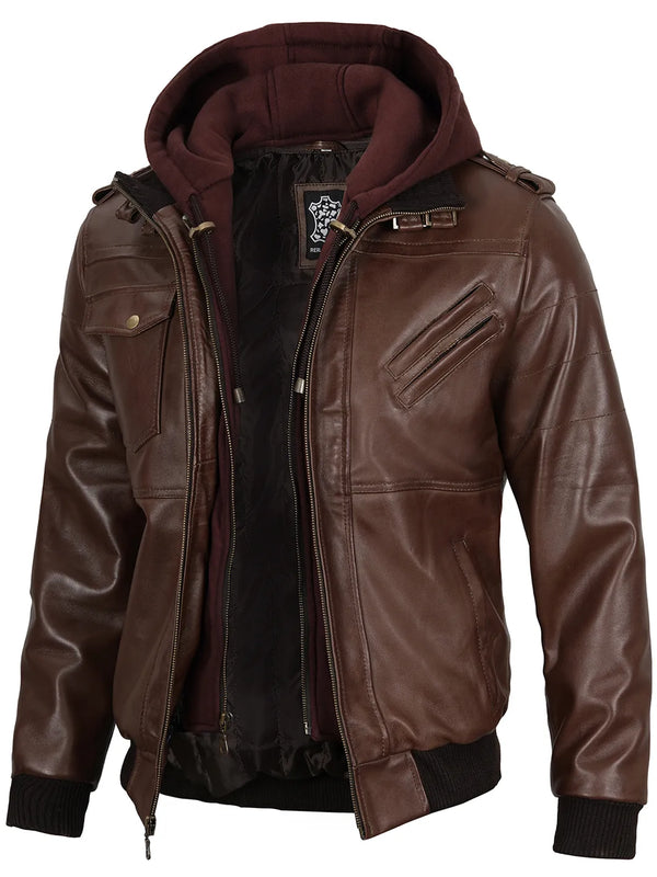 edinburgh mens hooded jacket