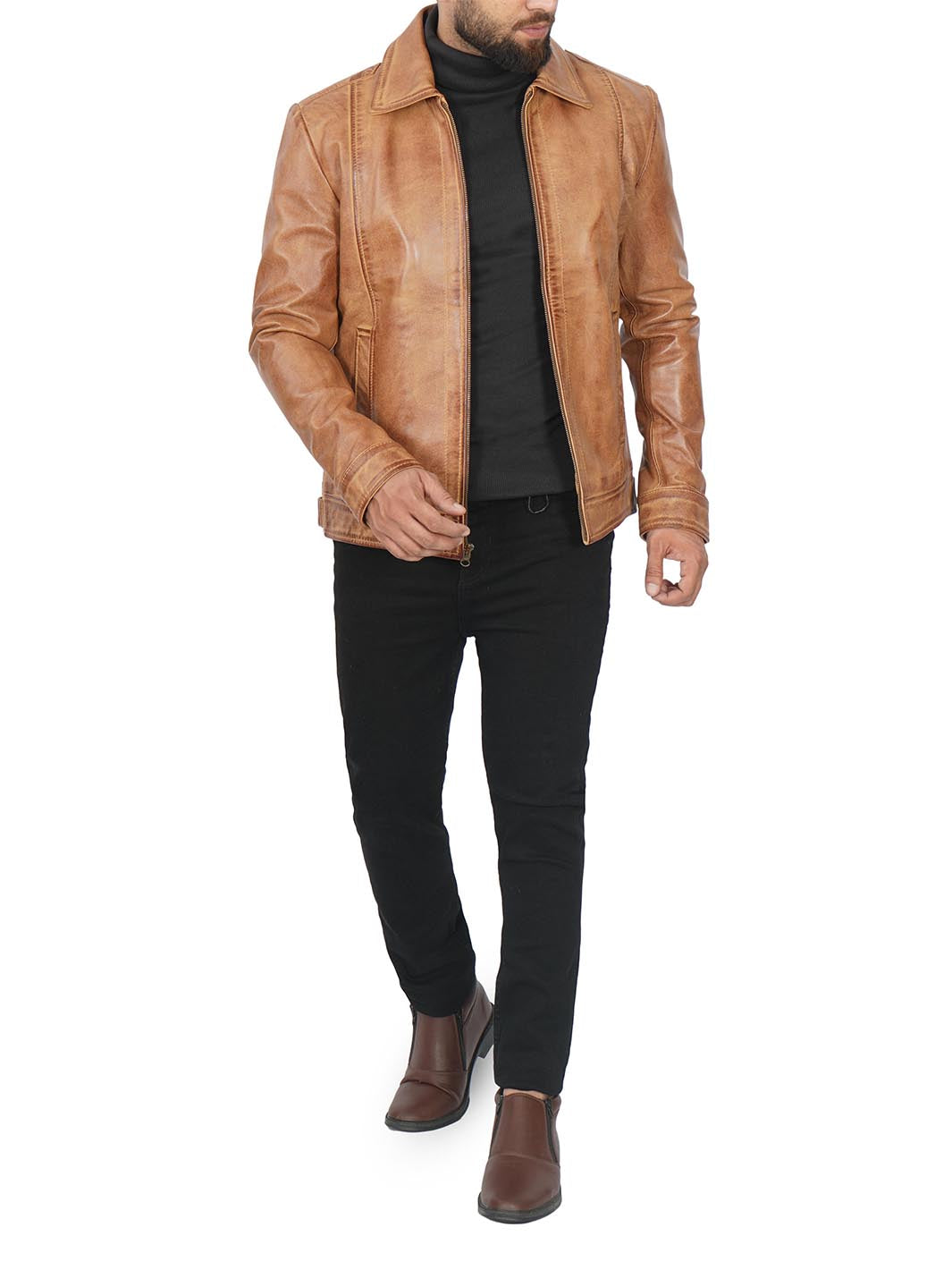 John Wick Brown Leather Jacket